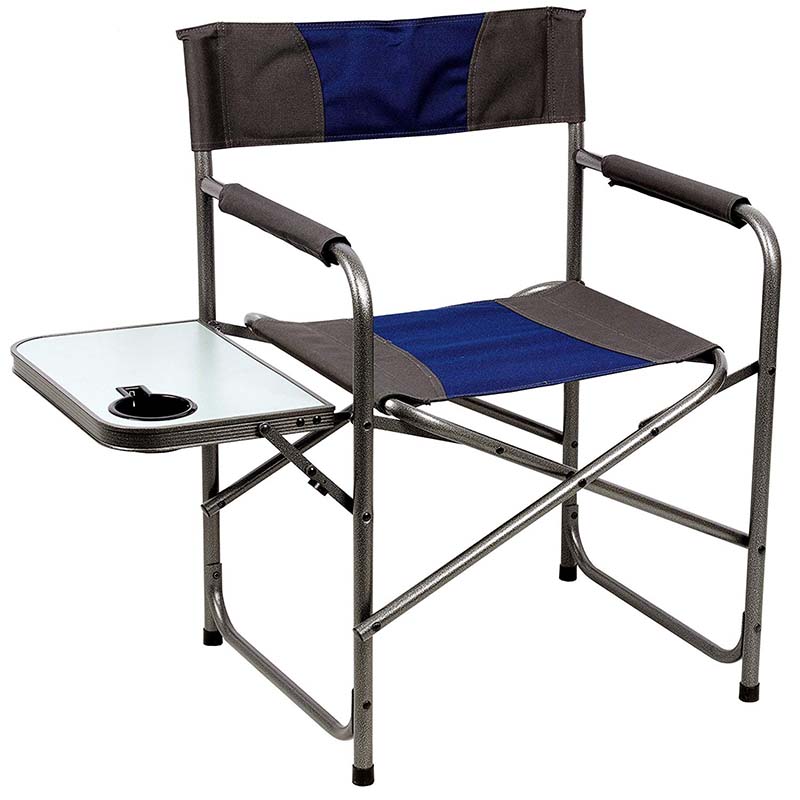 Folding Directors Chair with side table Personalized Camping Chair